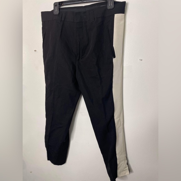 Rare Haider Ackermann Mainline white strie trousers, size 40 - Picture 4 of 5